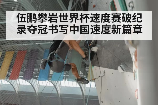 speed climbing competition